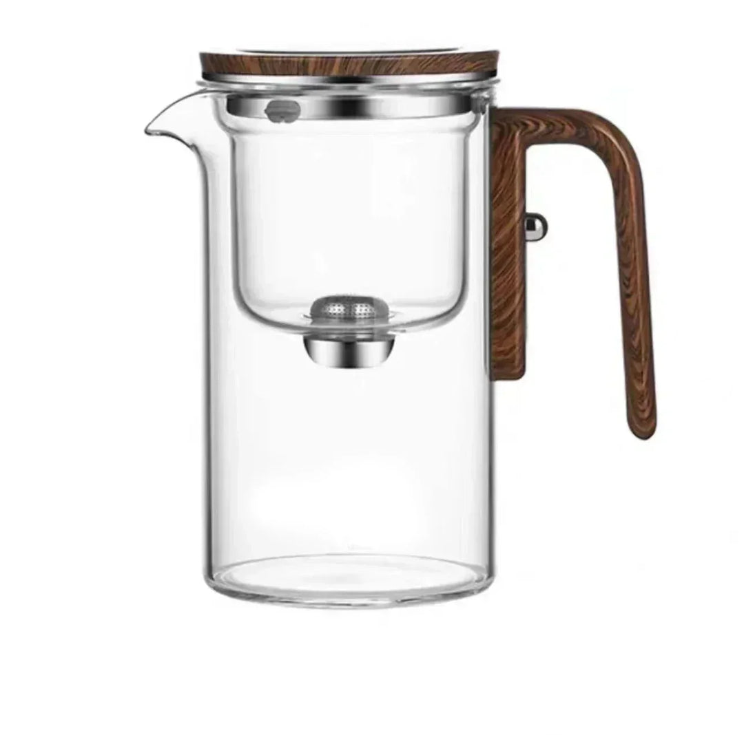 BowLift | TeaPure Glassphere – Glass Teapot with Loose Filter for Hot and Cold Tea