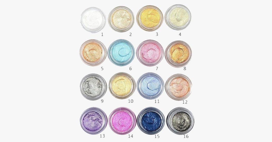 BowLift | 3D Glitter Eyeshadow – Achieve the perfectly dramatic look for any party!