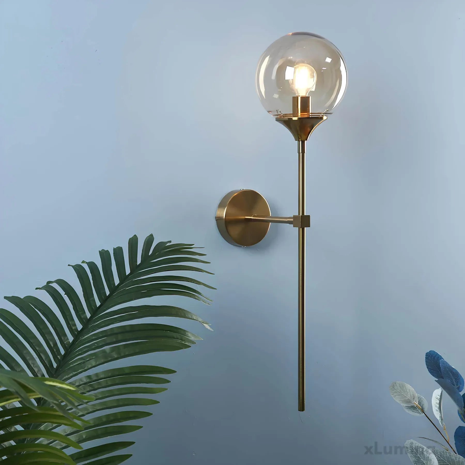 BowLift | – Scandinavian modern glass wall lamp