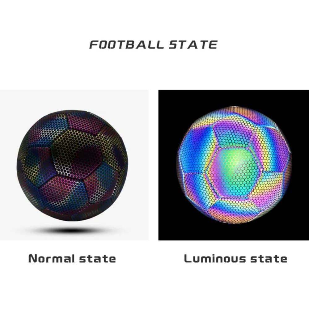 Reflective soccer ball - size 4 and 5 - | Bowlift