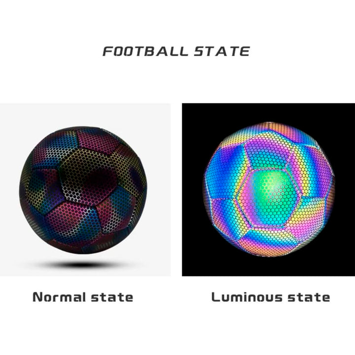 Reflective soccer ball - size 4 and 5 - | Bowlift
