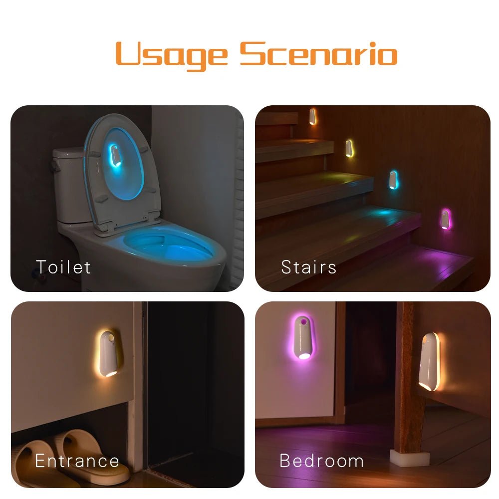 BowLift | GlowBowl Motion – Motion Detector Toilet Light with 7 RGB Colors