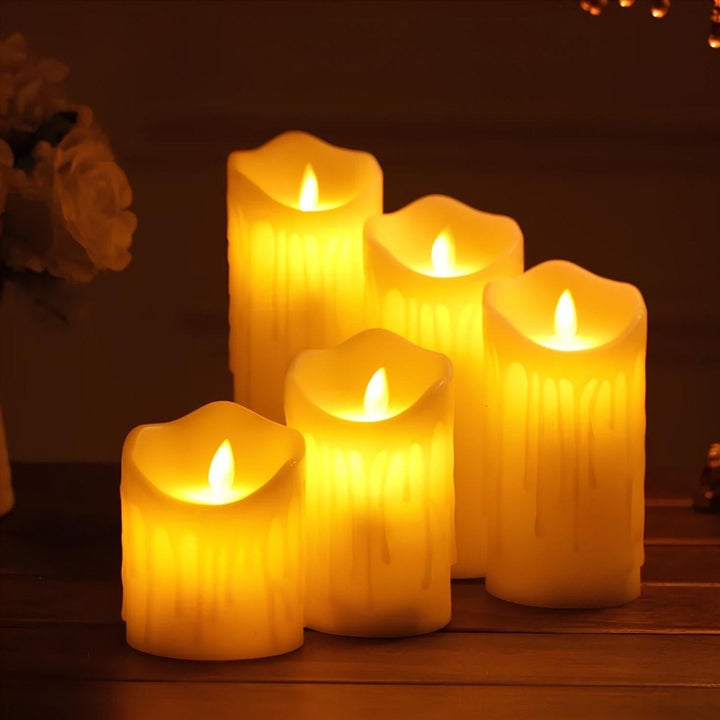 BowLift | GlowFlicker – LED Candles with Flickering Light Effect