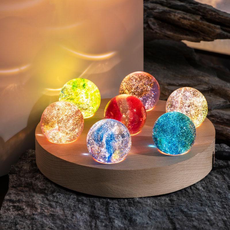 BowLift | Glowing Cosmic Crystals - AstroGlow Orbs