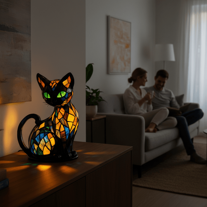 BowLift | GLOWKITTY – Soft LED Cat Night Lamp for Soothing Ambiance