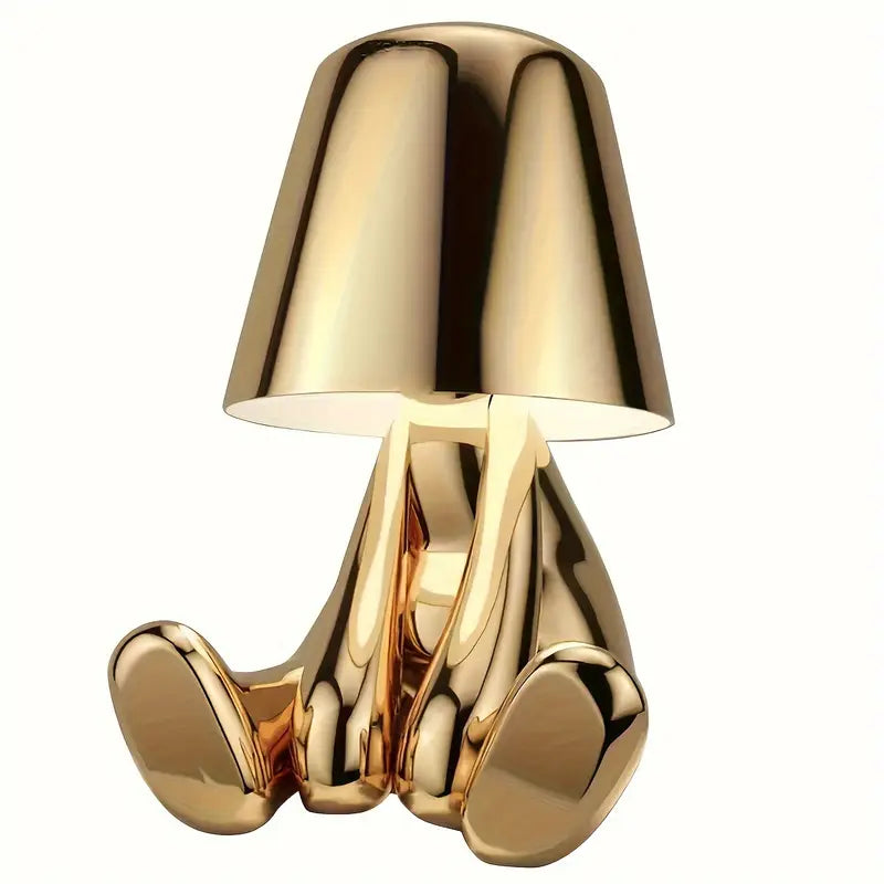 BowLift | 5 Brothers Wireless Table Lamp – Rechargeable LED Designer Lamp with Dimmable Light (Warm White)