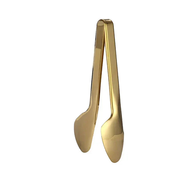 Golden Stainless Steel Food Tongs Kitchen Tools Serving Tong | Bowlift