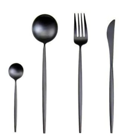 BowLift | Golden & Silver 24-Piece Cutlery Set for Luxury Dining