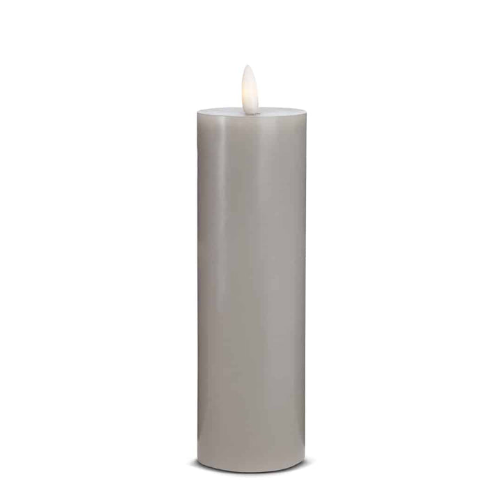 LED Candle (1 piece) with realistic 3D flame 5 x 20 cm | Bowlift