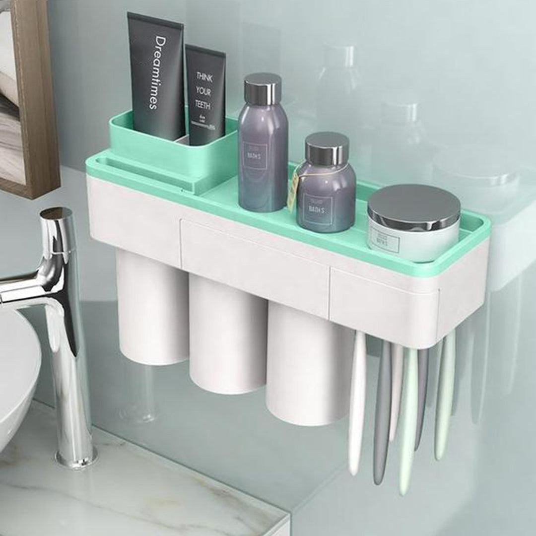 BowLift | Drill-free Toiletry Storage Set