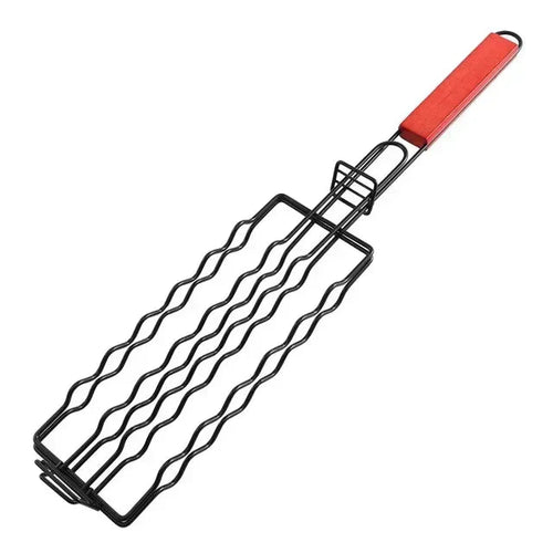 Grill Basket Stainless Steel BBQ Tool Barbecue Rack for Hot Dog | Bowlift