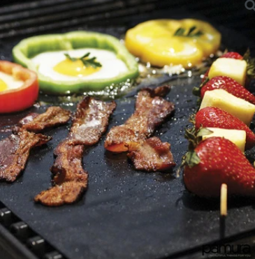 BowLift | Reusable Non-Stick BBQ Grill Mat for Outdoor Cooking