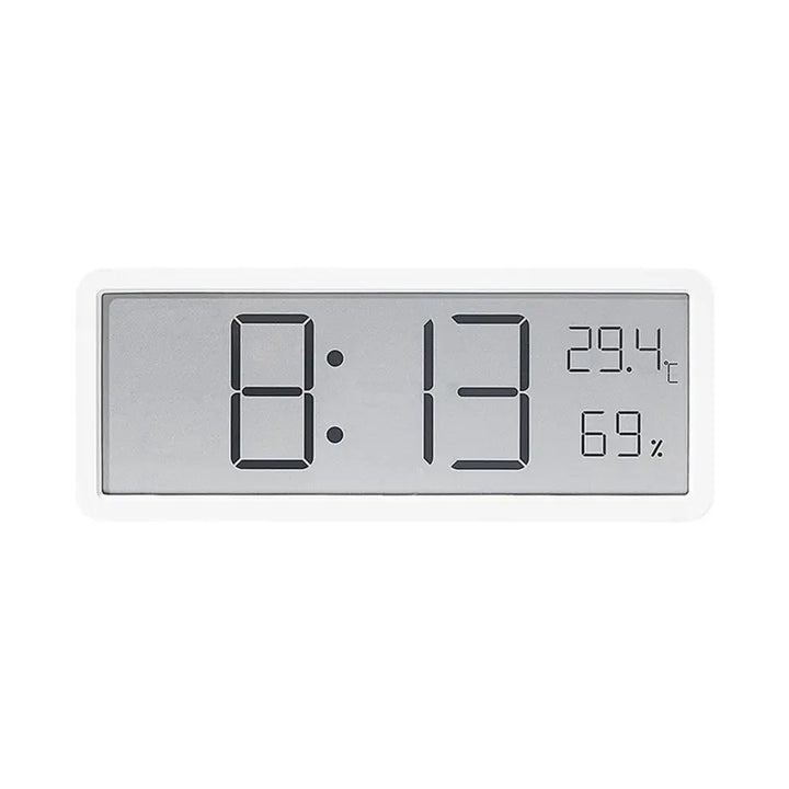 BowLift | Modern LED Wall Clock with Large Display and Thermometer