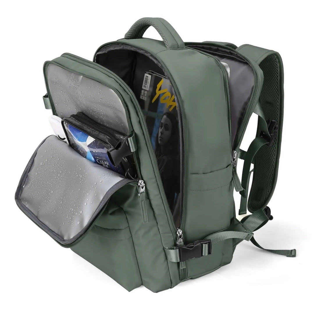 BowLift | UrbanPeak Spacious & Versatile Backpack for School, Work & Travel – Waterproof & Secure Design