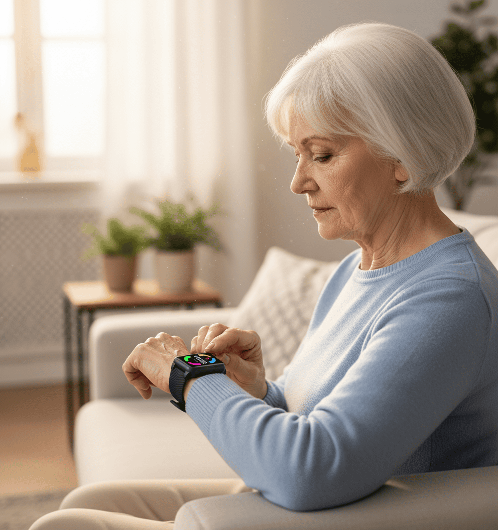 BowLift | GUARDTIME – Senior Smartwatch with Real-Time GPS & Emergency Support