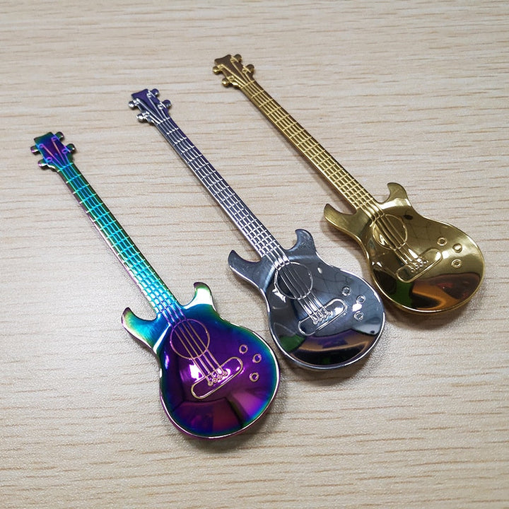 Guitar Shaped Coffee Spoon | Bowlift