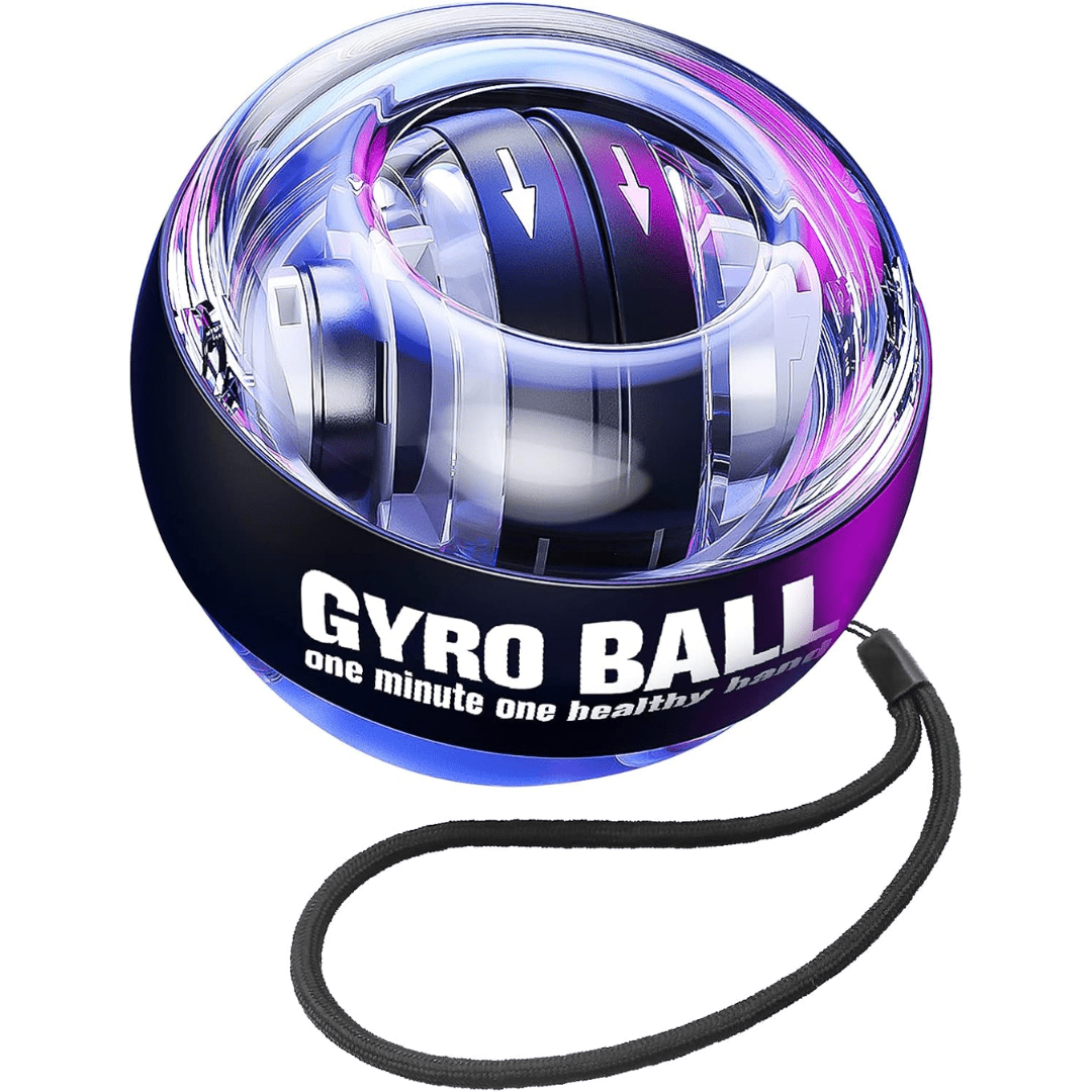 BowLift | Gyropower Self-Starting Forearm Trainer – Gyroscopic Hand Exerciser for Grip Strength and Wrist Training