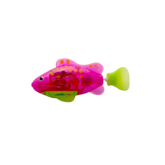 Electronic swimming fish with LED light Bowlift