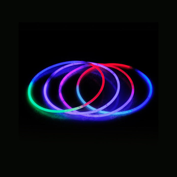 Glow Necklace Tri-color (50 pieces), 5 x 580 mm | Bowlift