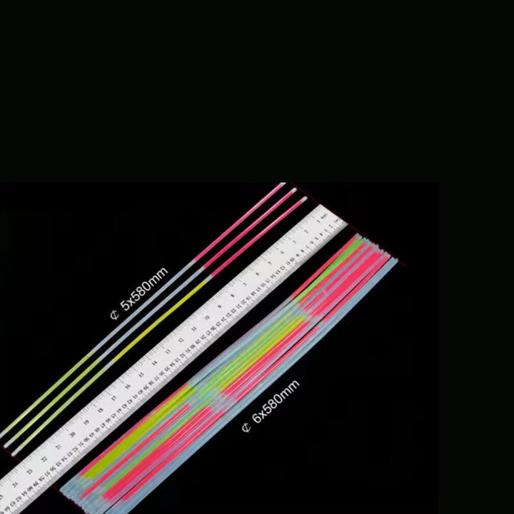 Glow Necklace Tri-color (50 pieces), 5 x 580 mm | Bowlift