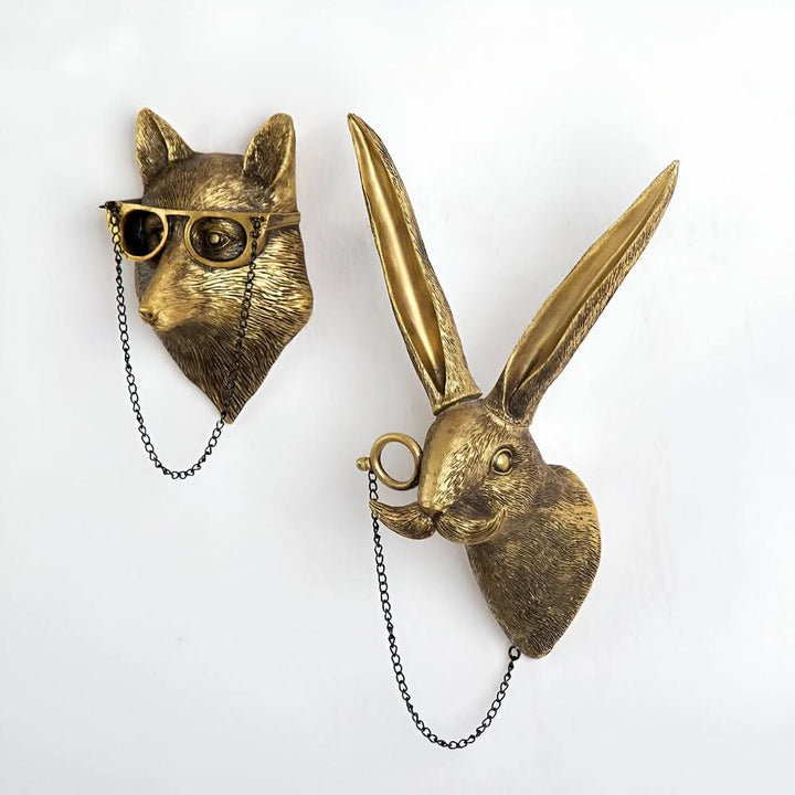 BowLift | Handcrafted Resin Animal Wall Hook Sculptures