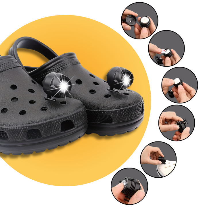 BowLift | Hands-Free Waterproof Crocs Light