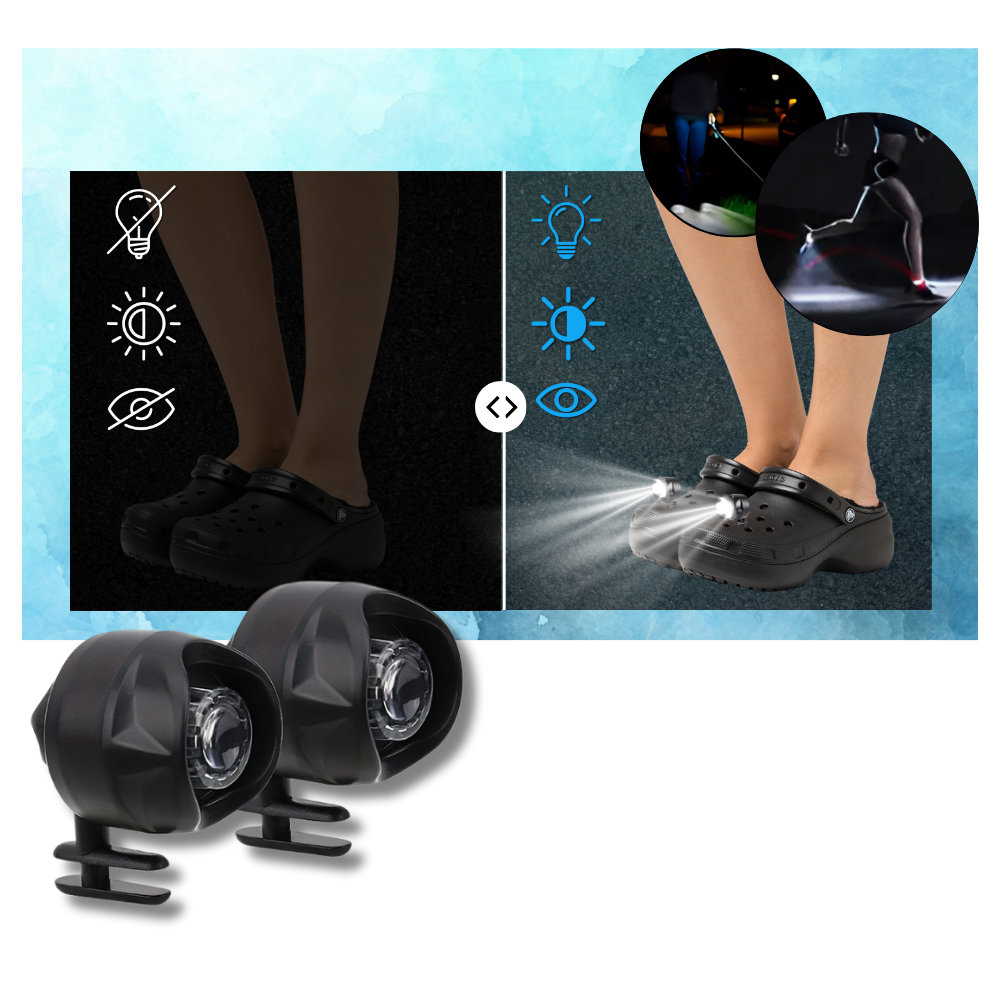 BowLift | Hands-Free Waterproof Crocs Light