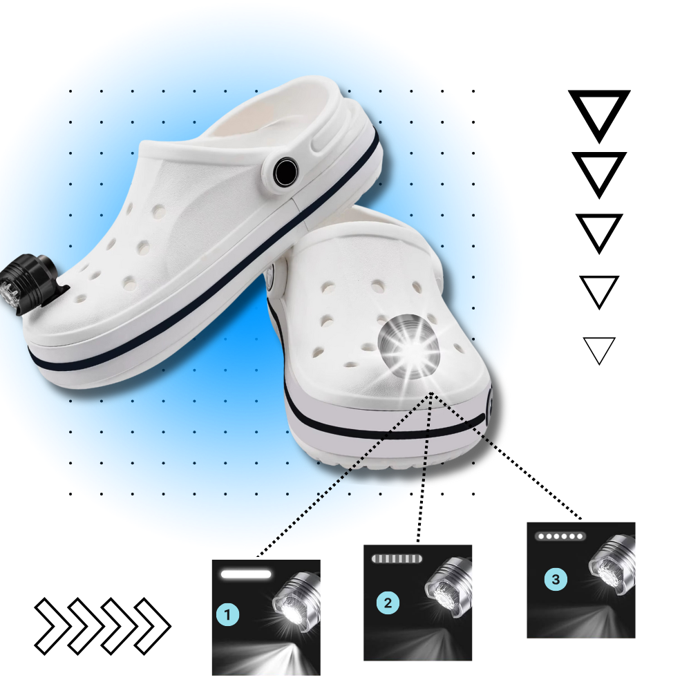 BowLift | Hands-Free Waterproof Crocs Light