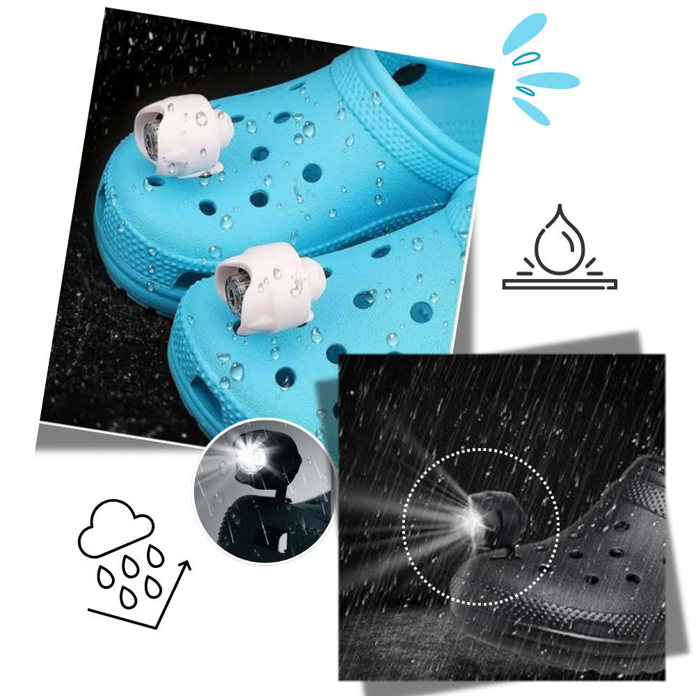 BowLift | Hands-Free Waterproof Crocs Light