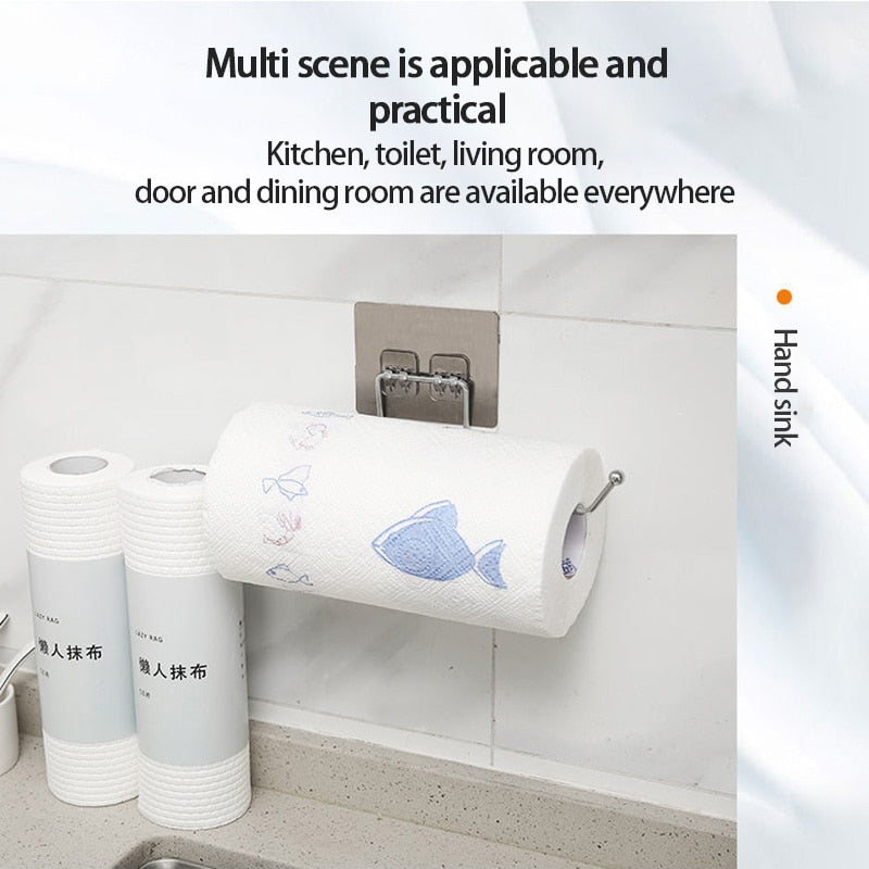 Hanging Toilet Paper Holder Roll Paper Holder Bathroom Towel Rack | Bowlift