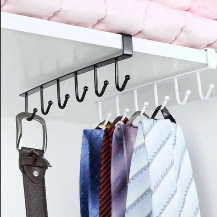 BowLift | Under Cabinet Hanging Rack – Space-Saving Kitchen Organizer