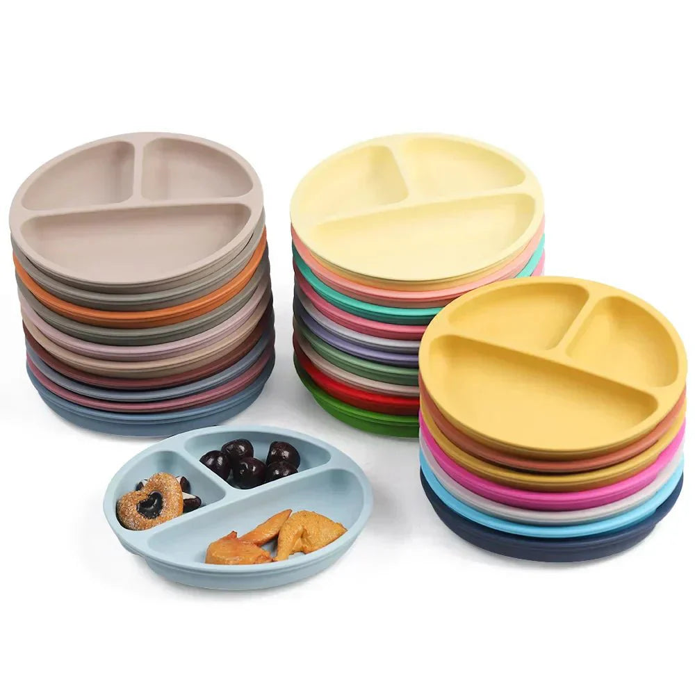 BowLift | Happymeal Set – Colorful silicone tableware for safe & independent eating