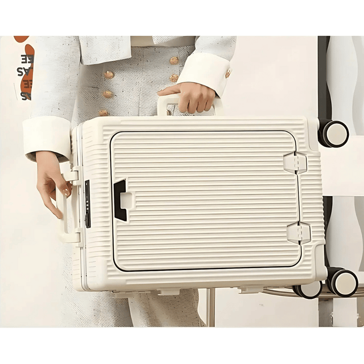 Hard-shell hand luggage suitcase – Manhattan Pro | Bowlift