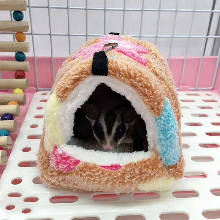 BowLift | HARRYHAMSTER – Plush Hammock House for Hamsters & Small Rodents