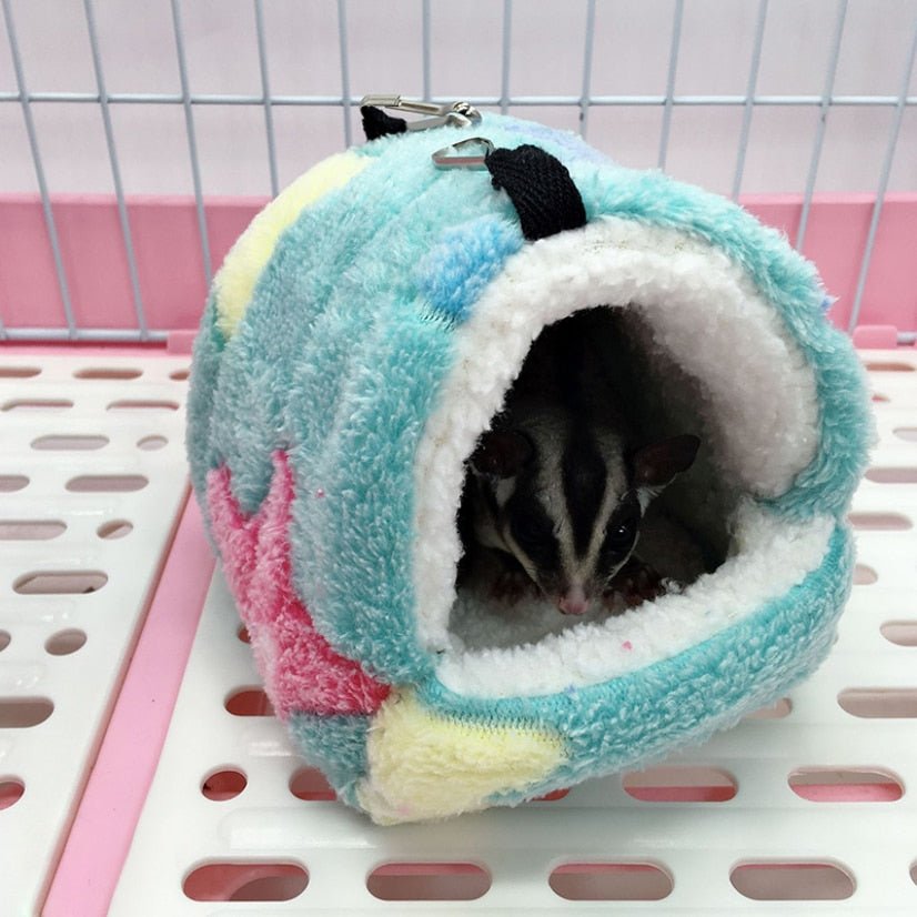 BowLift | HARRYHAMSTER – Plush Hammock House for Hamsters & Small Rodents