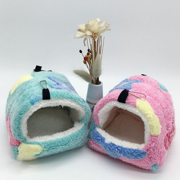 BowLift | HARRYHAMSTER – Plush Hammock House for Hamsters & Small Rodents