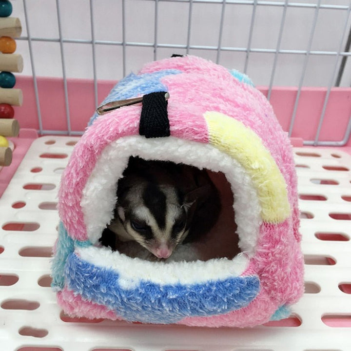 BowLift | HARRYHAMSTER – Plush Hammock House for Hamsters & Small Rodents