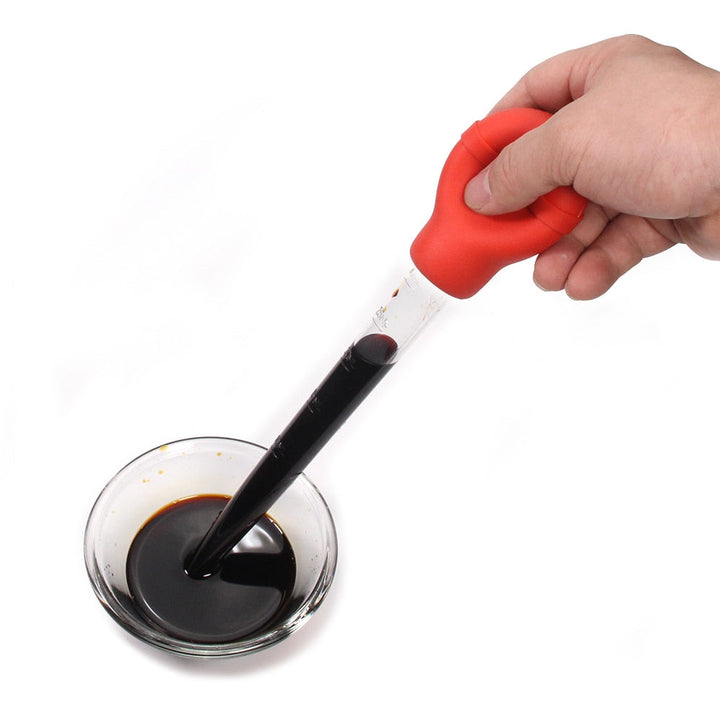 Heat Resistant Baster with Rubber Bulb Baster Tube with Measurement | Bowlift