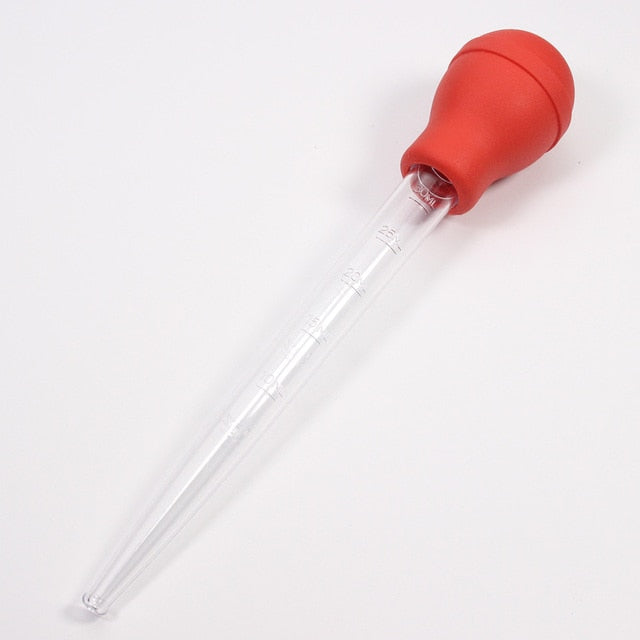 Heat Resistant Baster with Rubber Bulb Baster Tube with Measurement | Bowlift