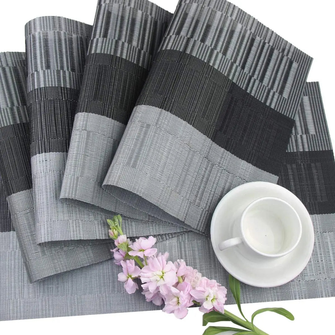 BowLift | Washable Heat Resistant Vinyl Placemats Set