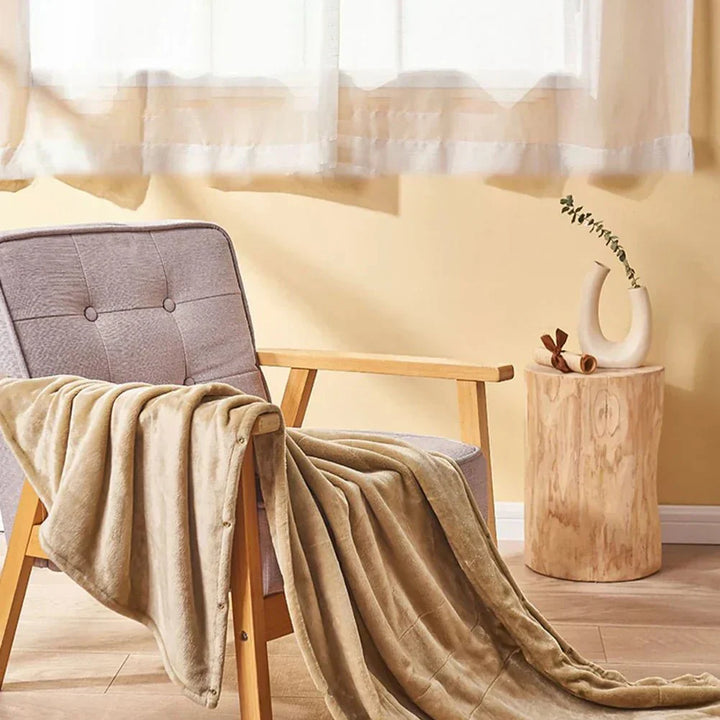 BowLift | Heatease USB Heating Blanket – Portable 3-Level Heated Throw for Home, Office, and Travel Comfort