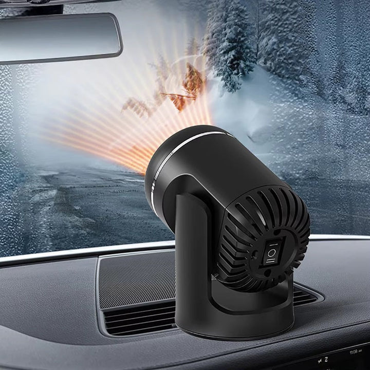 BowLift | 12V Portable Car Heater with 360° Rotation & Overheat Protection