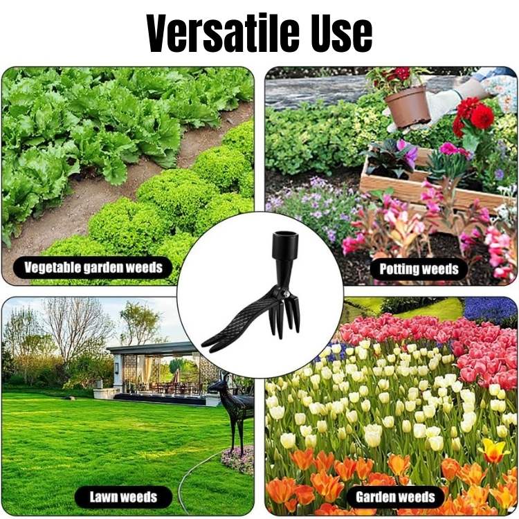 BowLift | Heavy-Duty Weed Grabber | Durable Steel Tip for Easy Root Removal in All Soil Types