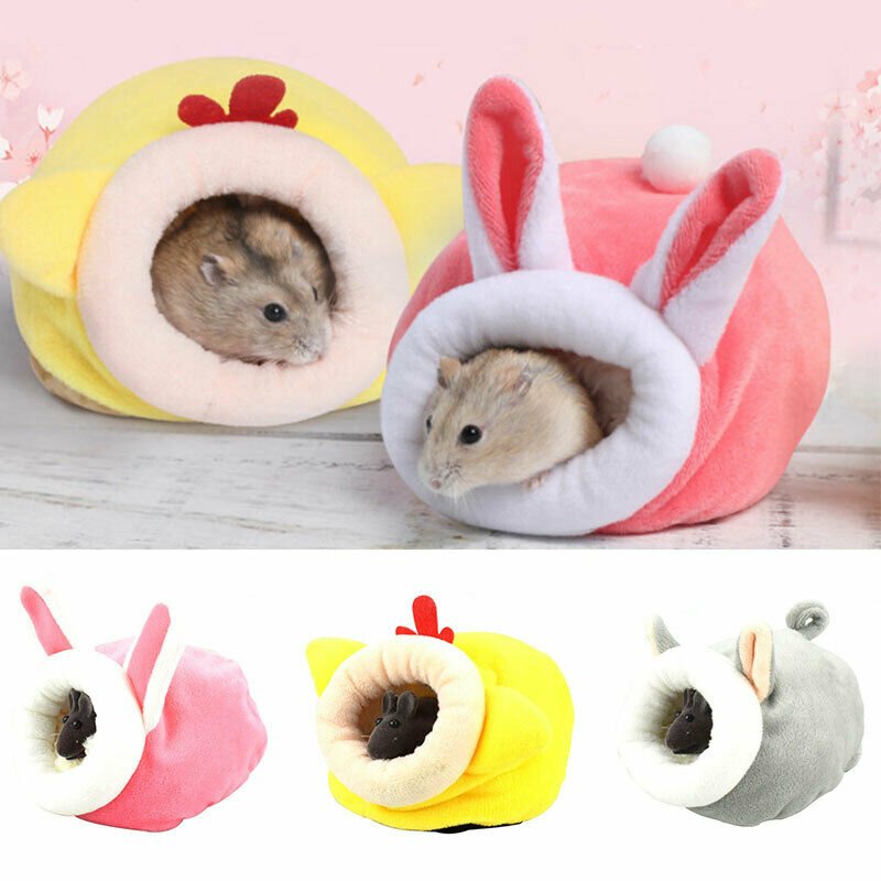 BowLift | HETTYHAMSTER – Soft Plush Hideaway for Hamsters & Small Rodents