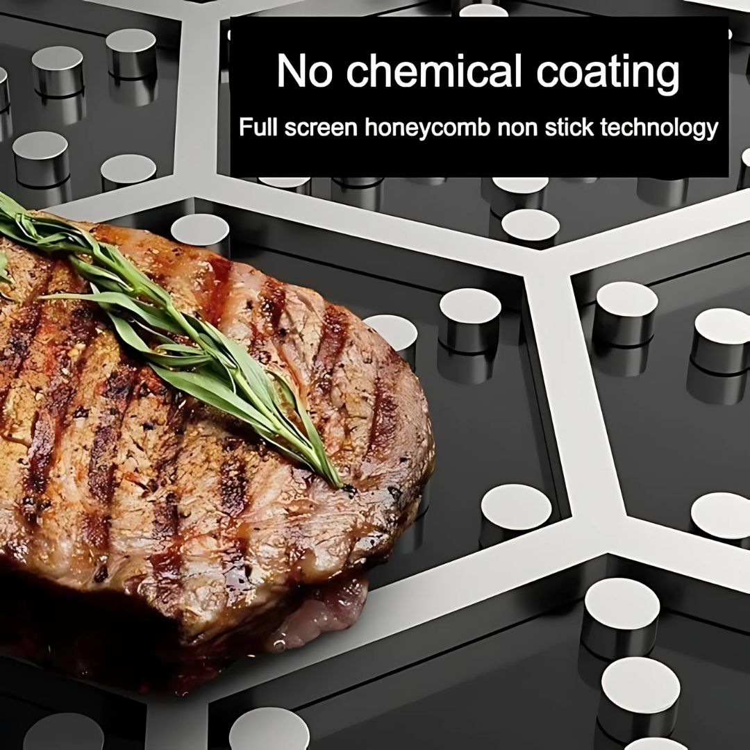 BowLift | PANFORGE – Stainless Steel Non-Stick Pan with Hexa Surface