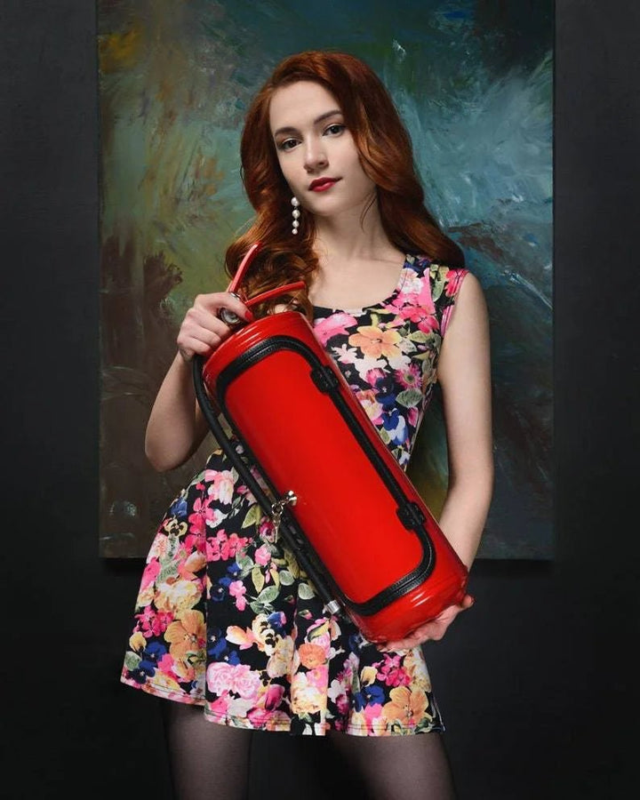 BowLift | SPARKSTASH – Hidden Drink Storage in Fire Extinguisher Design