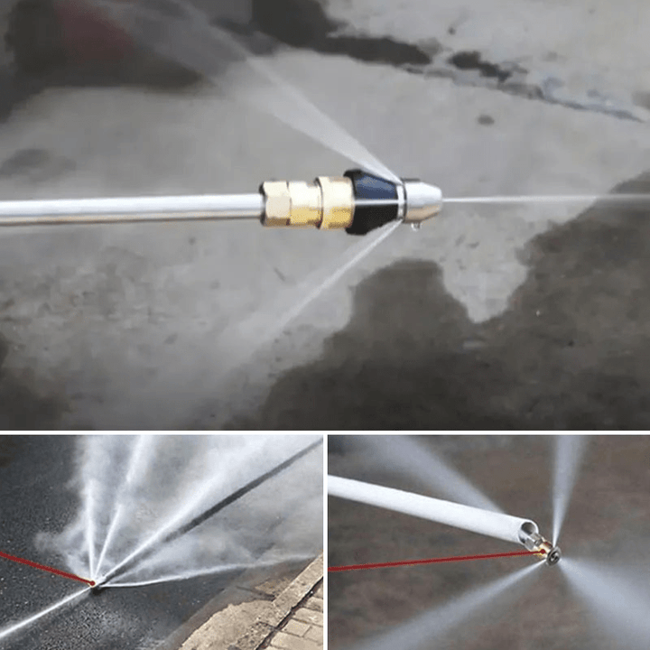 BowLift | PipeClear Turbo – Powerful Jet Nozzle for Fast Blockage Removal