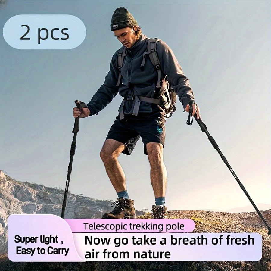 BowLift | HIKEMASTER PRO – Lightweight Adjustable Trekking Poles for Outdoor Adventures