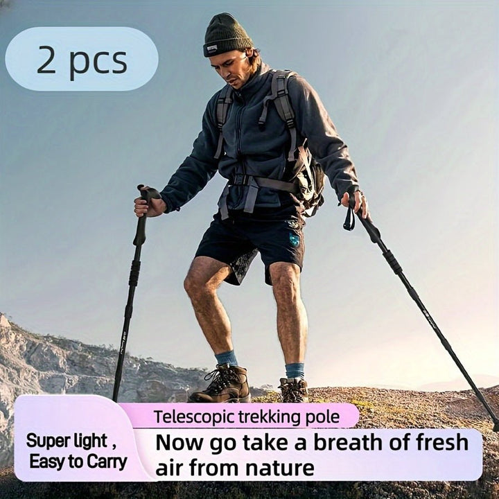 BowLift | HIKEMASTER PRO – Lightweight Adjustable Trekking Poles for Outdoor Adventures
