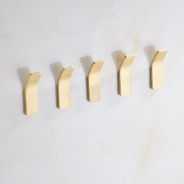 BowLift | Golden Wall Hooks – Luxurious Brass Coat Hooks for Hallway and Bedroom